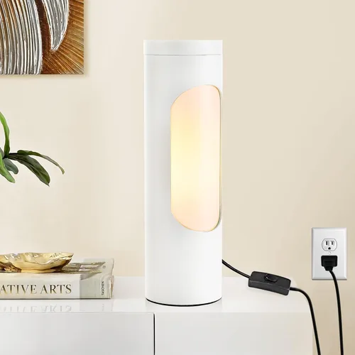 Vista 7 de LEDIARY Lámpara Shabbos, lámpara kosher rosa para Shabat, lámparas de mesa y luz nocturna para sala de estar, dormitorio, bombilla T10 incluida