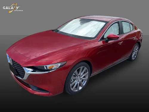 Vista 3 de Parasol reflectante para parabrisas de ajuste personalizado para Mazda 3 Mazda3 Sedan Hatchback 2019, 2020, 2021, 2022, 2023, 2024, 2025, 2026