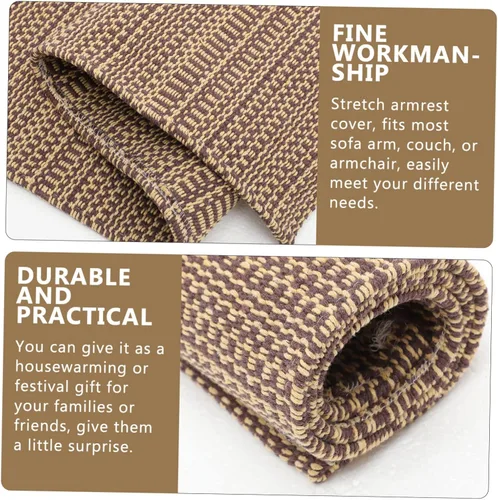 Vista 6 de Garneck Funda para reposabrazos de sofá, funda para reposabrazos de sofá, funda para reposabrazos de sofá, fundas de brazo para sofás, fundas