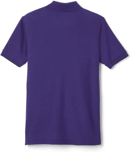 Vista 2 de French Toast Camisa de uniforme de polo piqué de manga corta para niños (estándar y husky)