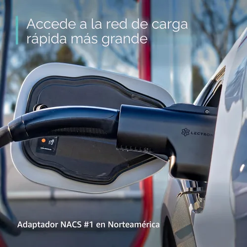 Vista 9 de Lectron NACS a CCS Adaptador para Vehículo Eléctrico con Interbloqueo - (500A/1,000V) - Compatible con Supercargadores Tesla - Carga Rápida CCS1 EV
