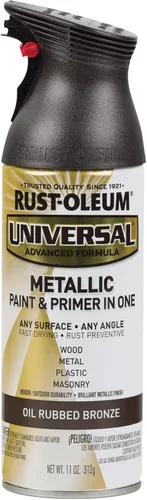 Vista 178 de Rust-Oleum 267298-6PK Pintura en aerosol martillada universal para todas las superficies, 12 onzas, blanco, paquete de 6