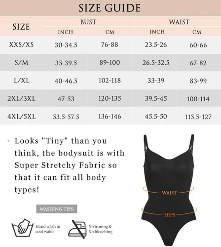 Vista 3 de YIANNA Body de escultura para mujer moldeador de cuerpo sin costuras con control de abdomen