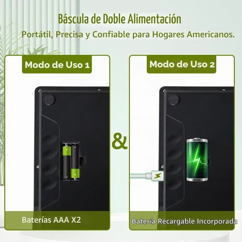 Vista 5 de Báscula digital de alimentos con 0.01 oz/0.1 g de alta precisión, báscula de cocina de 11 lb/5 kg de capacidad, USB-C recargable, LCD con luz