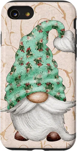 Vista 18 de Floral Shabby Chic Design with Cute Gnomie for Summer Gnome Case for iPhone 17