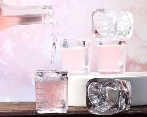 Vista 4 de Vasos de chupito con forma de corazón Srgeilzati, lindos accesorios para carrito de bar Decoración para carrito de bar 2oz (6, Transparente)