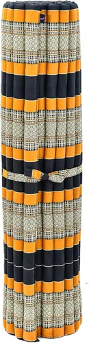 Vista 783 de Leewadee colchón tailandés enrollable para cama de invitados, tapete de yoga, para masaje tailandés, ecológico, orgánico y natural.