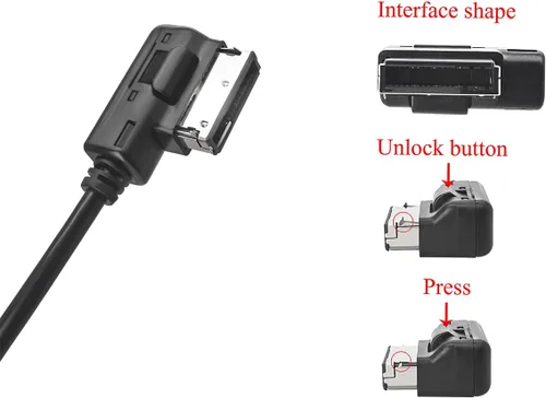 Vista 3 de Yoper Bluetooth Adapter Compatibility with Mercedes Benz MMI Interface Cellphone Play HiFi Music