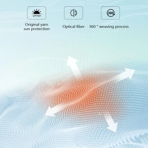 Vista 3 de Protección solar UPF 50 para mujer, para golf, deportes, protección UV, protector facial, pasamontañas reutilizable para ciclismo al aire libre