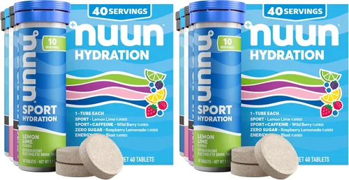Vista 7 de Nuun Hidratación - Tabletas de electrolitos - Mezcla de bebida con sodio, potasio, cloruro, calcio, magnesio, 1g y 0g de azúcar Vegano, sin