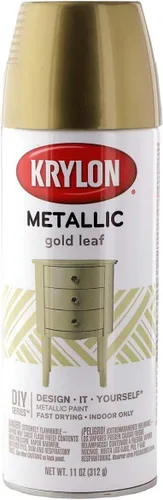 Vista 8 de Krylon® 2207 Pintura en aerosol metálica brillante, acero inoxidable negro