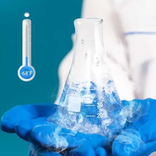 Vista 4 de Erlenmeyer - Juego de frasco de vidrio de 1.7 fl oz, 5.1 fl oz y 8.5 fl oz, frasco graduado de boca estrecha, vidrio de borosilicato 3.3, ideal