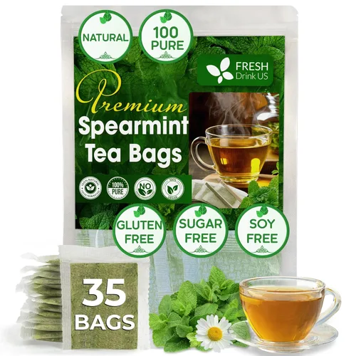 Vista 40 de FreshDrinkUS, 105 bolsas de té de hoja de laurel premium, 100% natural y puro de hojas de laurel. Té de hierbas de laurel de hojas sueltas.