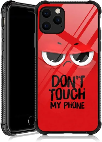 Vista 7 de DJSOK Funda compatible con iPhone 11, diseño con patrón de parachoques trasero, esquinas reforzadas antiarañazos, caver de TPU suave, fundas