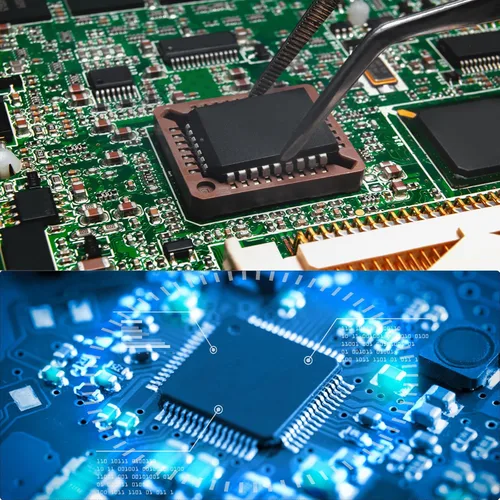 Vista 5 de PATIKIL PLCC32P IC Socket 32Pin 0.050 in Pitch SMT Dispositivos montados en superficie para placa PCB Paquete de 2