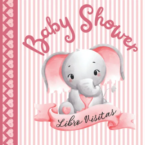 Baby Shower Libro de firmas de visitas para dedicatorias y recuerdos de invitados Baby Shower para niñaLibro Recuerdos Bebé Registro regalos Baby