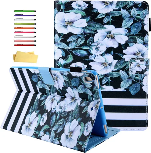 Vista 19 de Funda para Apple iPad 10.2 de 9ª/8ª/7ª generación (2021/2020/2019) con función de encendido y apagado automático, ultra fina y ligera, soporte