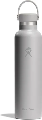 Vista 45 de Hydro Flask Botella de agua – Acero inoxidable aislado – Antiderrames, a prueba de fugas en 21 oz Tonal Trillium