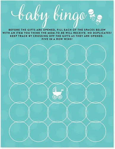 Vista 37 de Colección de Baby shower de Andaz Press Baby & Co., Banner Cards & Gifts, 1