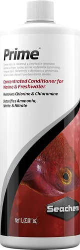Vista 16 de Seachem Prime - Acondicionador para agua dulce y salada, removedor de químicos y desintoxicante 250 ml