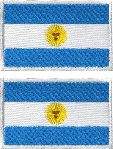 Vista 33 de 2 unidades AliPlus Parches de bandera de Afganistán bordados, parches tácticos militares de moral con gancho y bucle