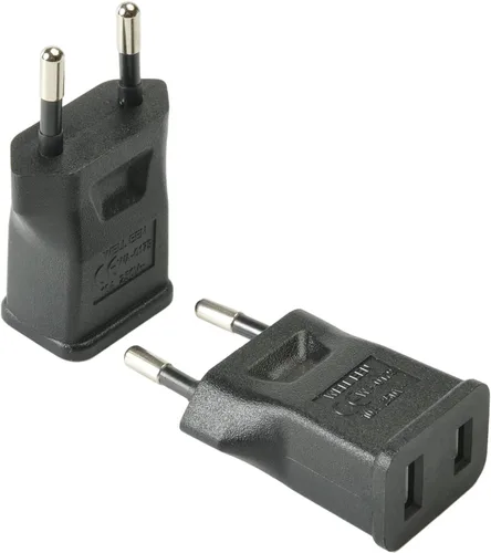 Vista 7 de Fielect C14 macho a hembra US NEMA 5-15R adaptador de enchufe convertidor C14 a NEMA 5-15R enchufe adaptador de corriente, 1 unids IG-320 C14 a