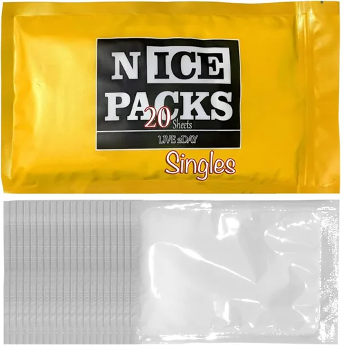 Vista 6 de Nice Packs Paquetes de Hielo Seco Reutilizables para Hieleras, Loncheras, Envío de Alimentos Congelados - Flexibles y de Larga Duración