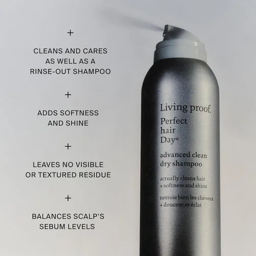 Vista 3 de Living Proof Champú Seco, Perfect Hair Day Limpieza Avanzada, Champú Seco para Mujeres y Hombres