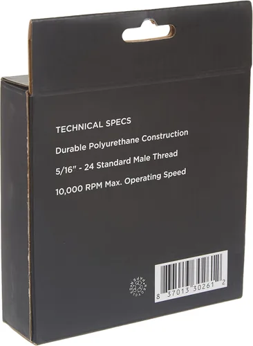 Vista 6 de NEIKO 30261A Almohadilla de lijado de 5 pulgadas con respaldo de vinilo PSA, eje de 5/16 pulgadas con 24 soportes de rosca, 10,000 RPM