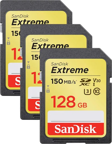 Vista 6 de SanDisk 16GB Extreme SDHC UHS-I Memory Card - 90MB/s, C10, U3, V30, 4K UHD, Tarjeta SD - SDSDXNE-016G-GNCIN