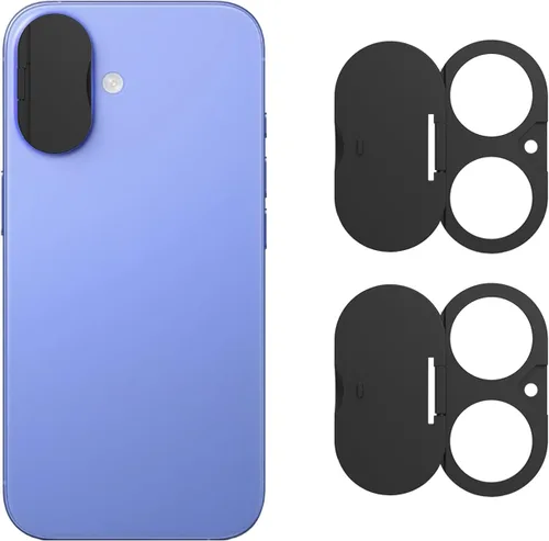 Vista 16 de Funda para lente de cámara de teléfono compatible con iPhone 11, protector de lente de cámara para proteger la privacidad y la seguridad, adhesivo