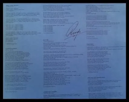 Ringo Starr LP Sleeve Autógrafo con Certificado de Autenticidad