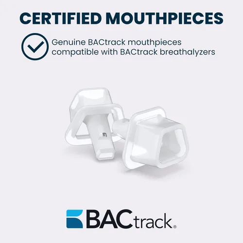 Vista 2 de BACtrack Boquillas de alcoholímetro para teléfonos inteligentes móviles Consejos de reemplazo de probador de alcohol BAC Elegible para FSA/HSA