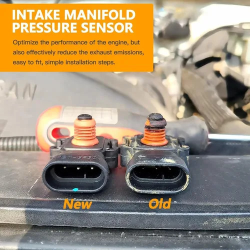 Vista 5 de Mapa del sensor de presión absoluta del colector actualizado 2024 para Chevrolet Chevy Silverado 3500 HD 2007-2008 Repl.# 213-796, 213-351