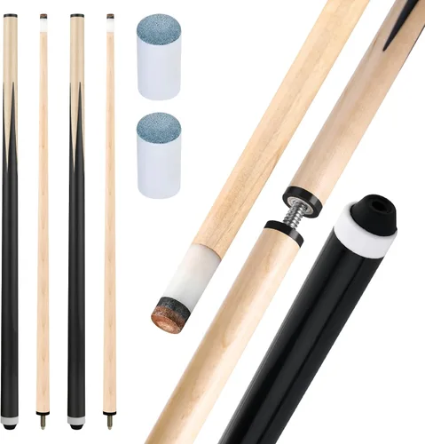 Vista 7 de Pool Cue Sticks Billiard Cue Sticks for Kids, Teens & Adults 35.8 in set de 2
