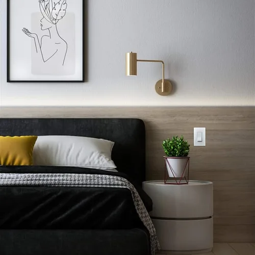 Vista 7 de Legrand - Pass & Seymour - Interruptor de luz radiante de 15 amperios, interruptor de luz de 3 vías, interruptor basculante de paleta blanca