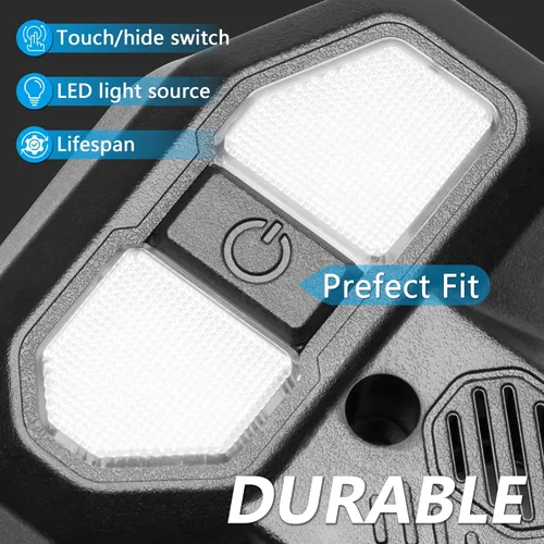 Vista 8 de sukemichi Luz Interior de Mapa Compatible con 2012-2018 Jeep Wrangler JK JKU, Luces de Lectura para Accesorios Jeep JK 2 Puertas 4 Puertas