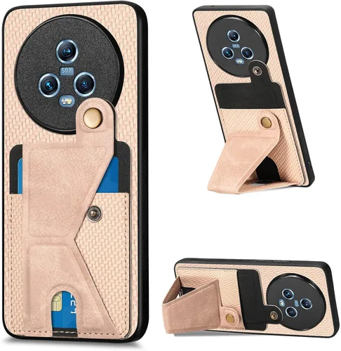 Vista 204 de Funda para Oppo K10x / OnePlus Nord CE 2 Lite 5G Funda para Realme 9 5G / 9 Pro / Q5 / V25 Funda de piel sintética con ranuras para tarjetas