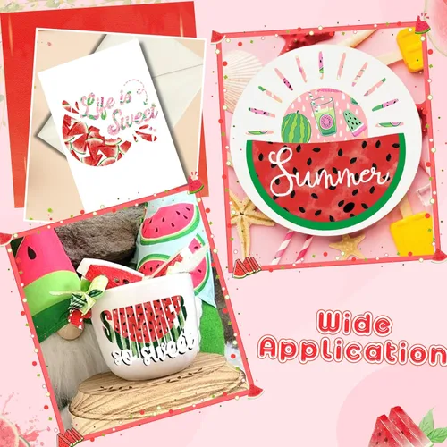 Vista 28 de Tintnut Candy Boho - Vinilo adhesivo permanente, 12 hojas, 12 x 10 pulgadas, patrón de dulces y flores, vinilo autoadhesivo para manualidades