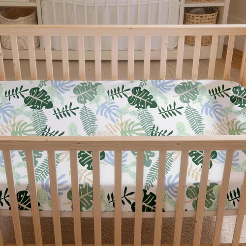 Vista 98 de Sábanas Florales para Moisés de Niña Paquete de 3, Sábana Ajustable para Colchón Transpirable y Cómoda, Moisés de Viaje Elástico y Moderno, Sábanas