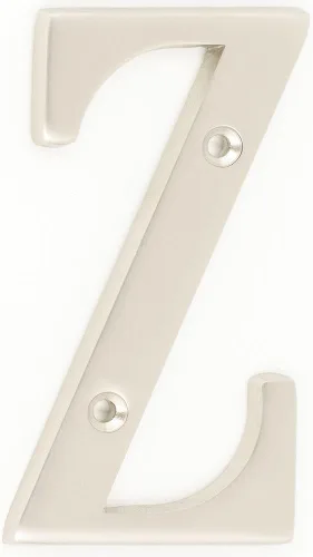 Vista 33 de ZW Hardware B100 Letra M de latón macizo de latón brillante de 4 pulgadas