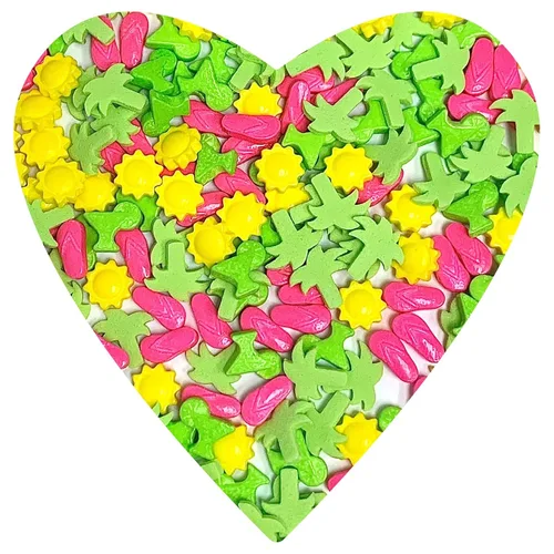 Vista 20 de COOL MOM SPRINKLES Gránulos de Bumble Bee (4 onzas) – Gránulos de cumpleaños con temática de verano para decorar pasteles, cupcakes, galletas