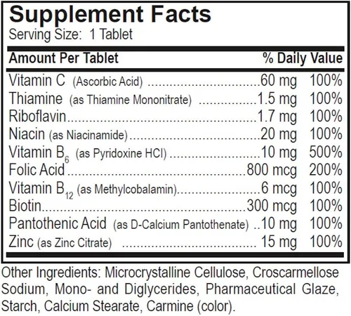 Vista 3 de Dialyvite 800 con Zinc 15 mg. - 100 Tabs (Suplemento Renal)