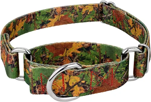Vista 16 de Country Brook Petz - Collar de perro Martingala de camuflaje azul con diseño de camuflaje y diseños resistentes (1/2 pulgada, 2XS)