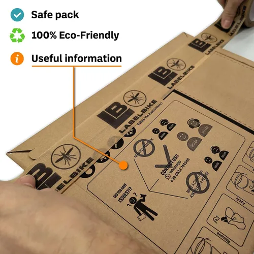 Vista 5 de labelbike - Adhesivo de resina 3D para decoración y protección de tanque de motocicleta compatible con Benelli TRK 502