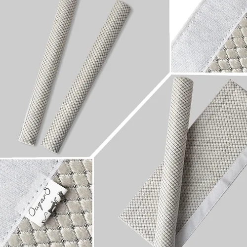 Vista 8 de OUGAR8 Fundas para manija de puerta de refrigerador, protector de decoración hecho a mano para hornos, lavavajillas. Mantén tu electrodoméstico