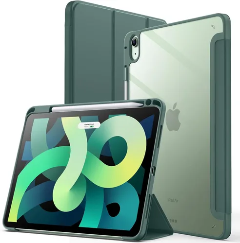 Vista 18 de JETech - Funda para iPad Air de 11 Pulgadas M3/M2 (2025/2024), iPad Air 5/4 (2022/2020 5ª/4ª) con Soporte para Lápiz, Funda de Tableta delgada