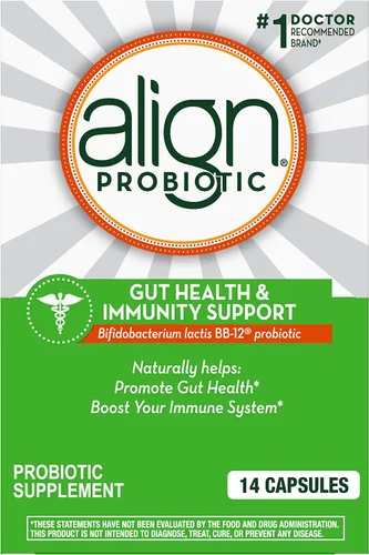 Align Probiótico para la salud intestinal y la inmunidad, apoyo digestivo diario para mujeres y hombres, ayuda a apoyar la salud inmunológica y