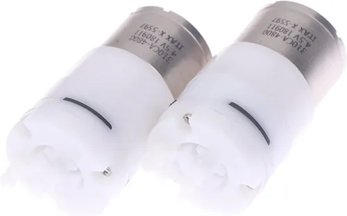 Vista 2 de Bomba de agua de diafragma autocebante 1 unids Mini DC 370 Bomba de agua autocebante Micro 3.7/5/6V Motor Bomba de diafragma USB Pequeña Bomba