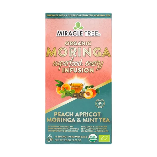 Vista 12 de Miracle Tree 's Energizing Moringa Infusion - Chai Mezcla súper cafeína Alternativa de café saludable, perfecta para concentrarse Certificado